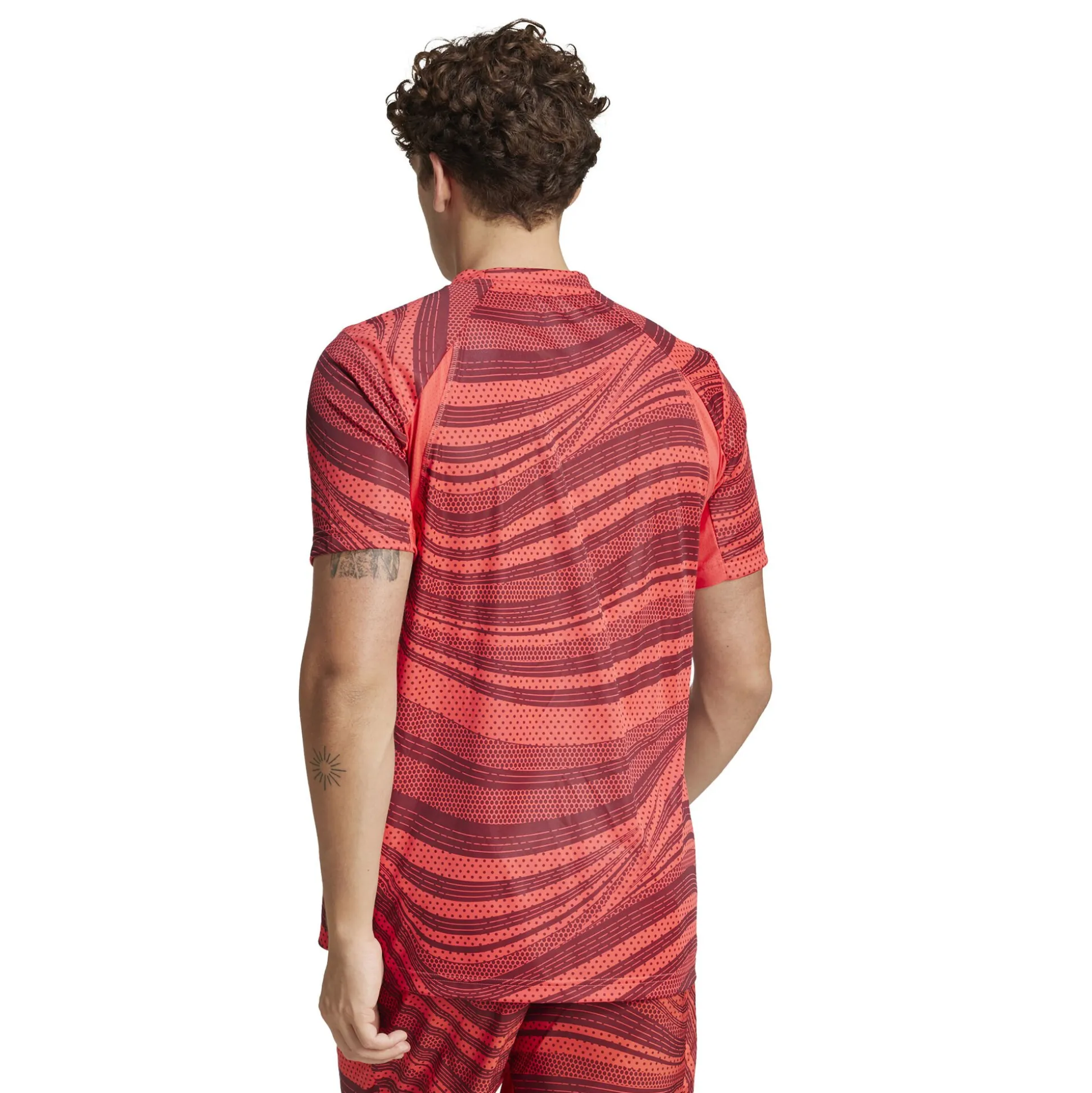 Online Club Graphic T-Shirt Men - Orange, Red Shirts