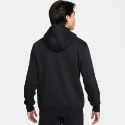 Outlet Club Hoody Men - Black, Orange Hoodies & Sweaters