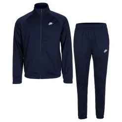 Hot Club Tracksuit Men - Dark Blue, White Tracksuits