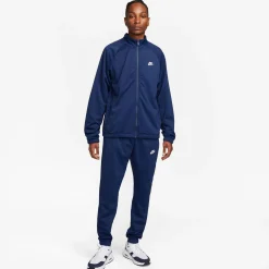 Hot Club Tracksuit Men - Dark Blue, White Tracksuits