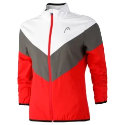 Hot Club Training Jacket Women - Red, White Jackets