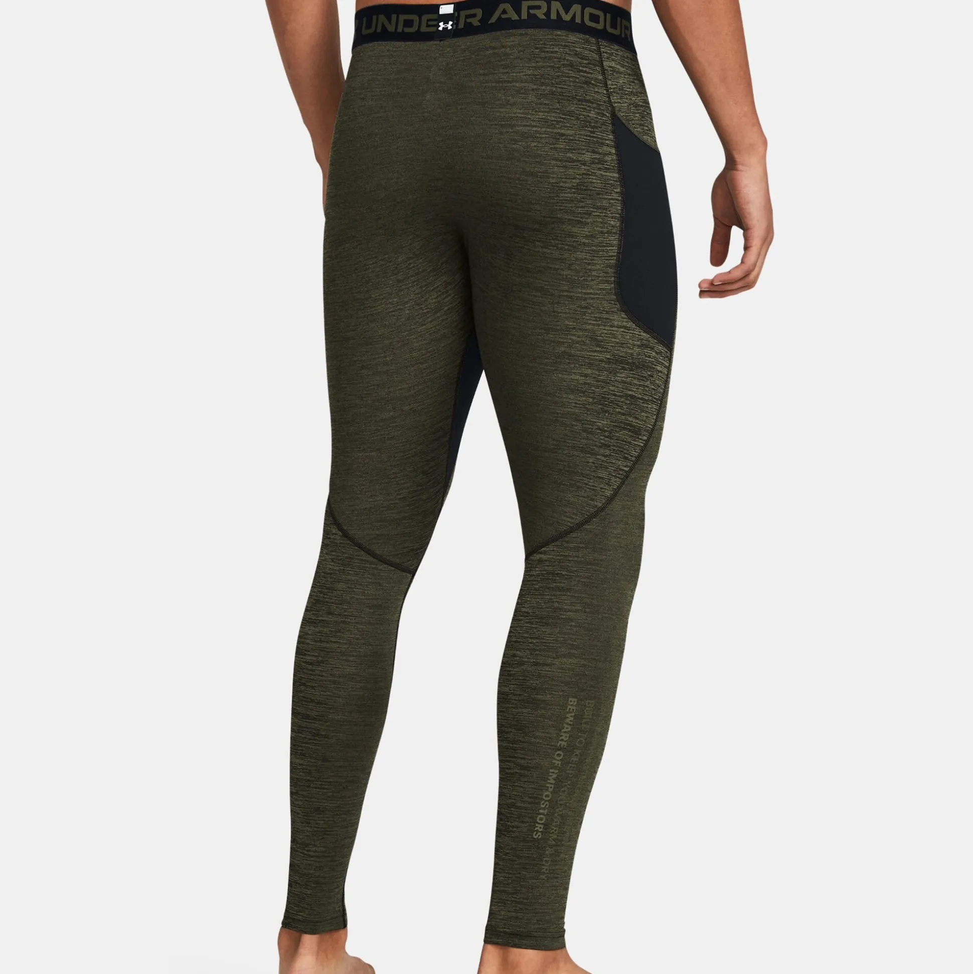 Cheap Coldgear Twist Tight Men - Olive, Black Pants