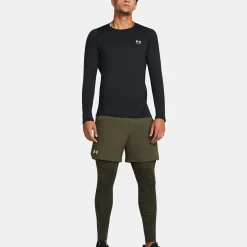 Cheap Coldgear Twist Tight Men - Olive, Black Pants