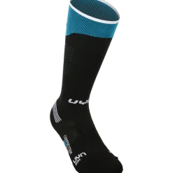 New Compression One Running Socks Women - Black, Turquoise Running Clothing