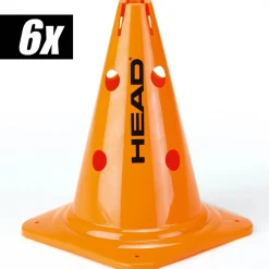 Discount Cones 6 Pack Large - Orange Coaching Equipment