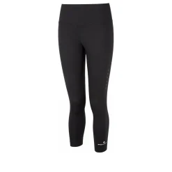 Cheap Core Crop Tight Women - Black, White Pants|Running Clothing