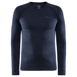Shop Core Dry Active Comfort Long Sleeve Men - Dark Blue Shirts