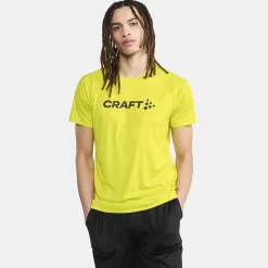 Cheap Core Essence Logo Running Shirt Men - Running Clothing