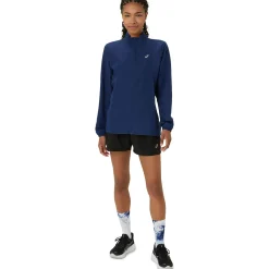 New Core Running Jacket Women - Dark Blue Running Clothing