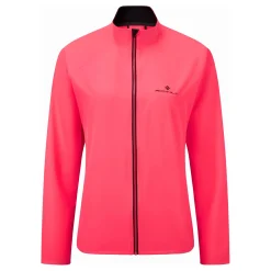 Discount Core Running Jacket Women - Coral, Black Running Clothing