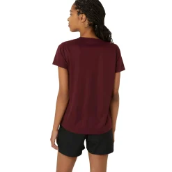 Online Core Running Shirt Women - Dark Red Running Clothing