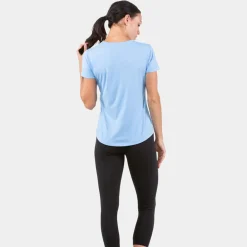 Cheap Core Running Shirt Women - Light Blue, White Running Clothing