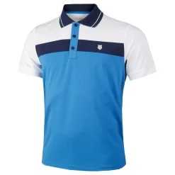Hot Core Team Block Polo Men - Blue, White Shirts