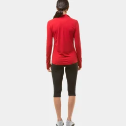 Outlet Core Thermal 1/2 Zip Running Shirt Women - Running Clothing