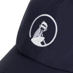 New Court Cap - Dark Blue, White Accessories