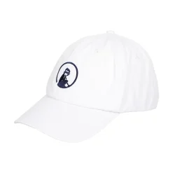 Clearance Court Cap - White, Black Accessories
