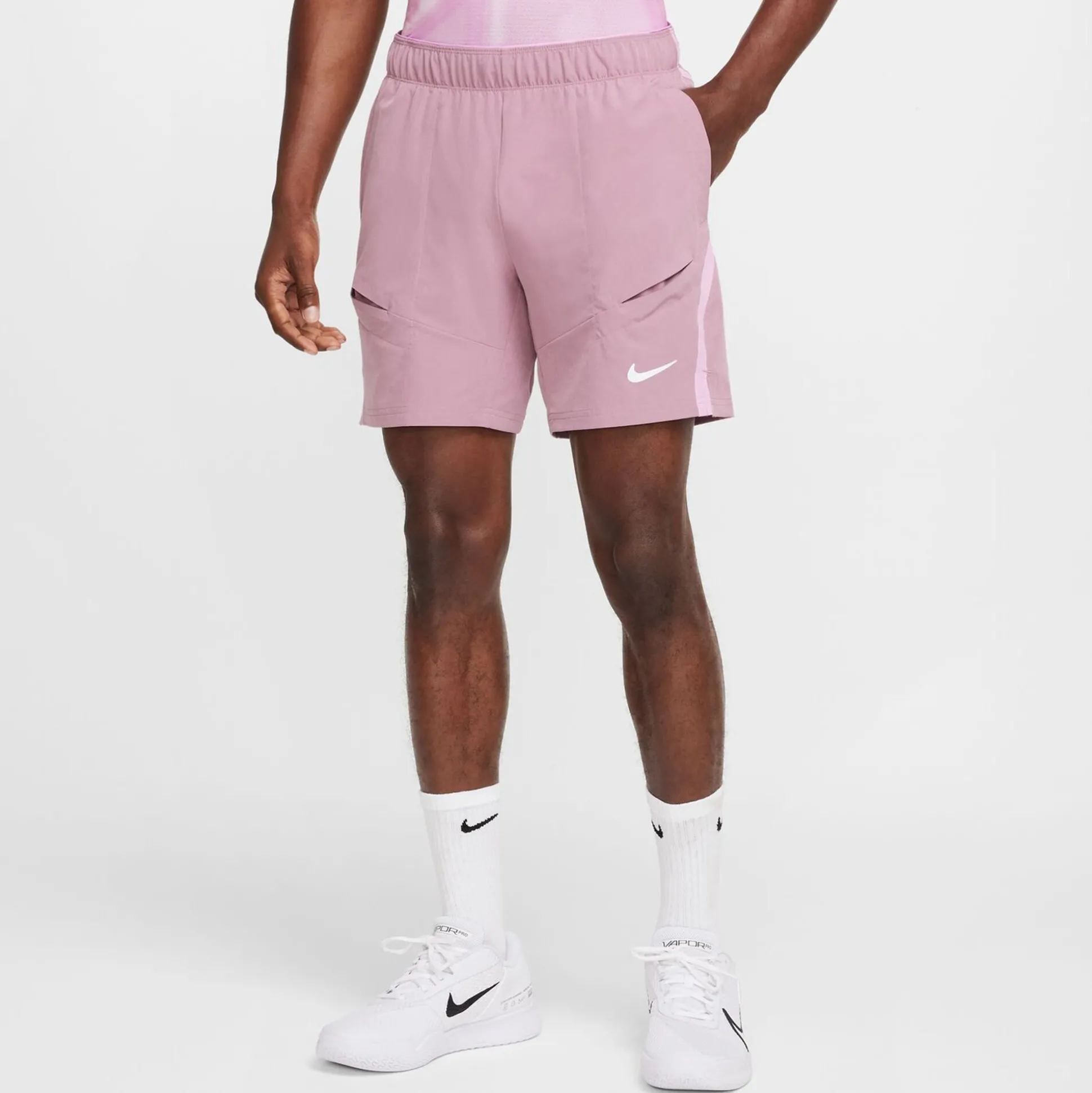 Best Court Dri-Fit Advantage 7in Shorts Men - Antique Pink Shorts