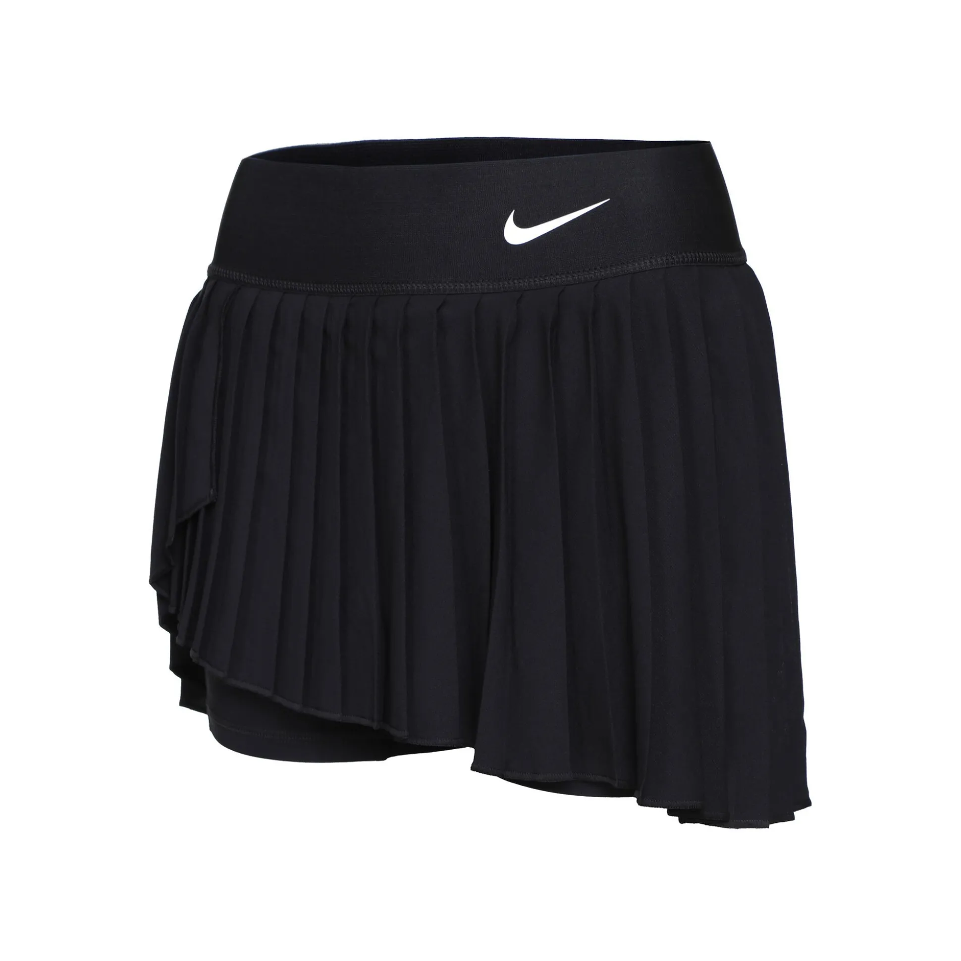 Discount Court Dri-Fit Advantage Pleated Skirt Women - Black, White Skirts