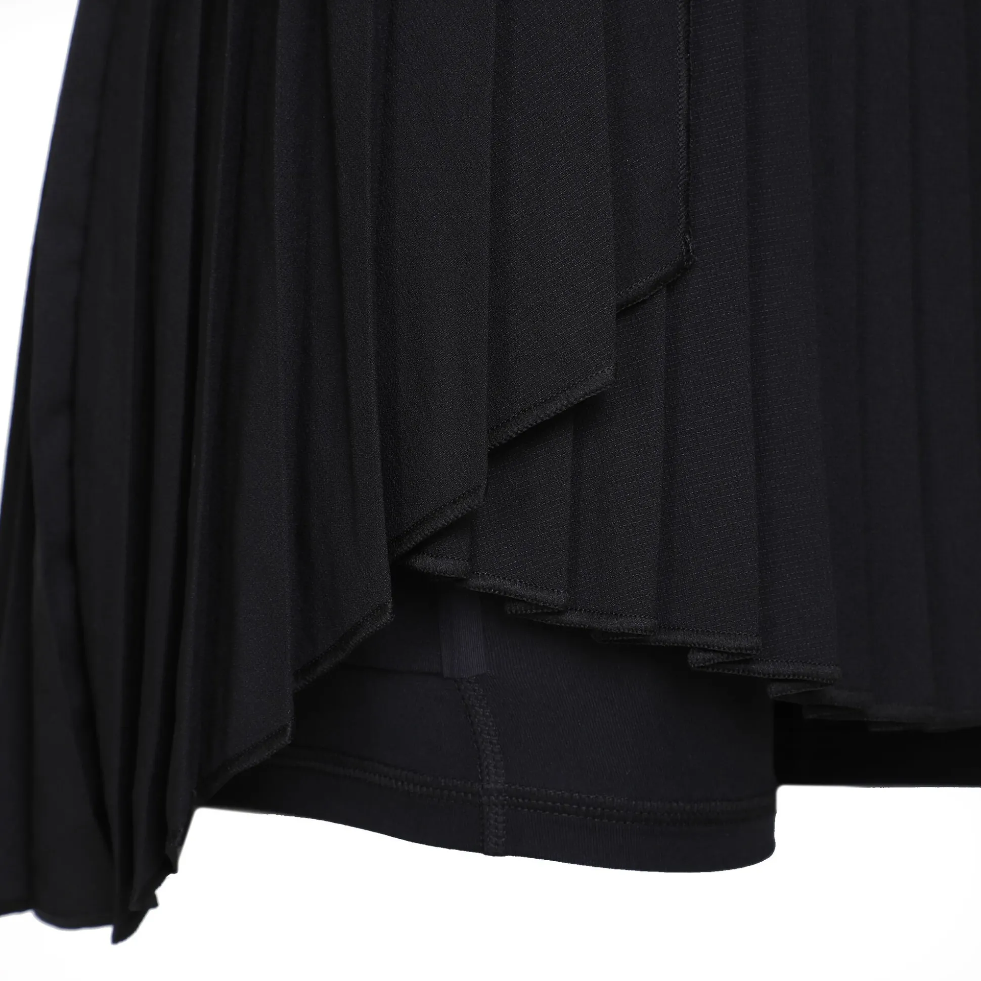 Discount Court Dri-Fit Advantage Pleated Skirt Women - Black, White Skirts