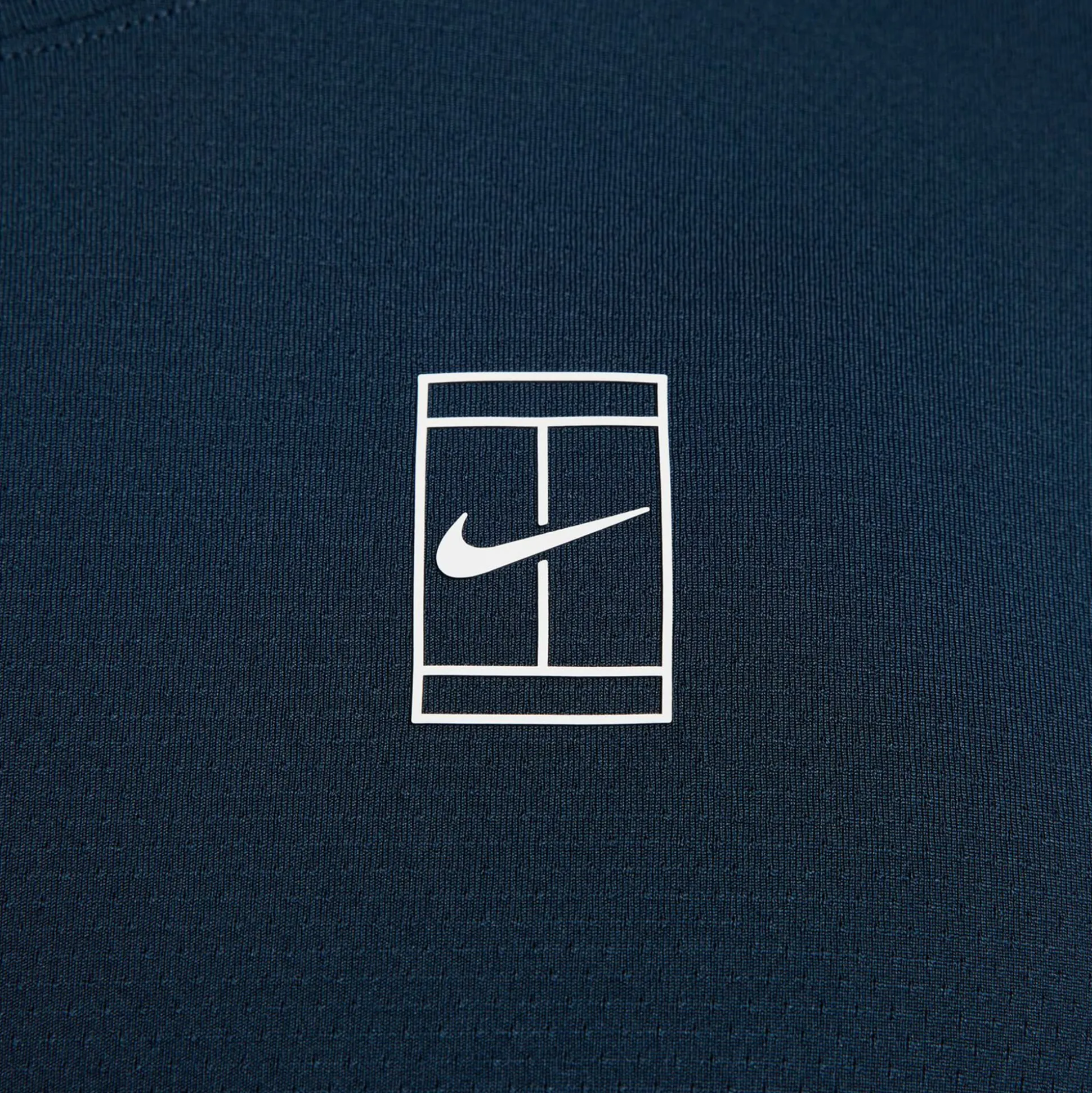 Shop Court Dri-Fit Advantage T-Shirt Men - Dark Blue, White Shirts