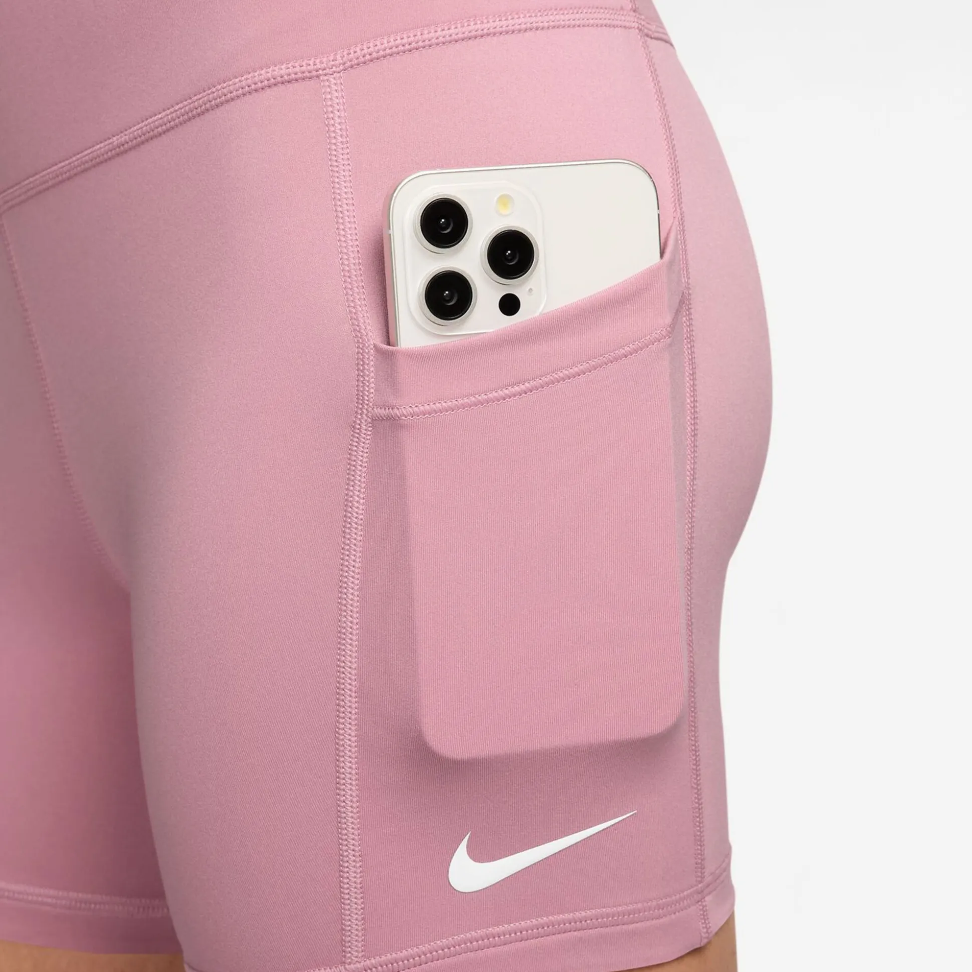 Outlet Court Dri-Fit Ball Shorts Women - Pink, White Shorts