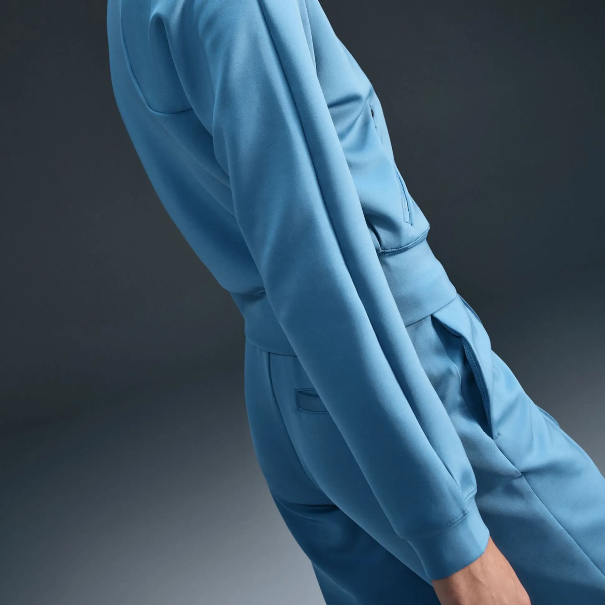 Online Court Dri-Fit Heritage Training Jacket Women - Light Blue Jackets