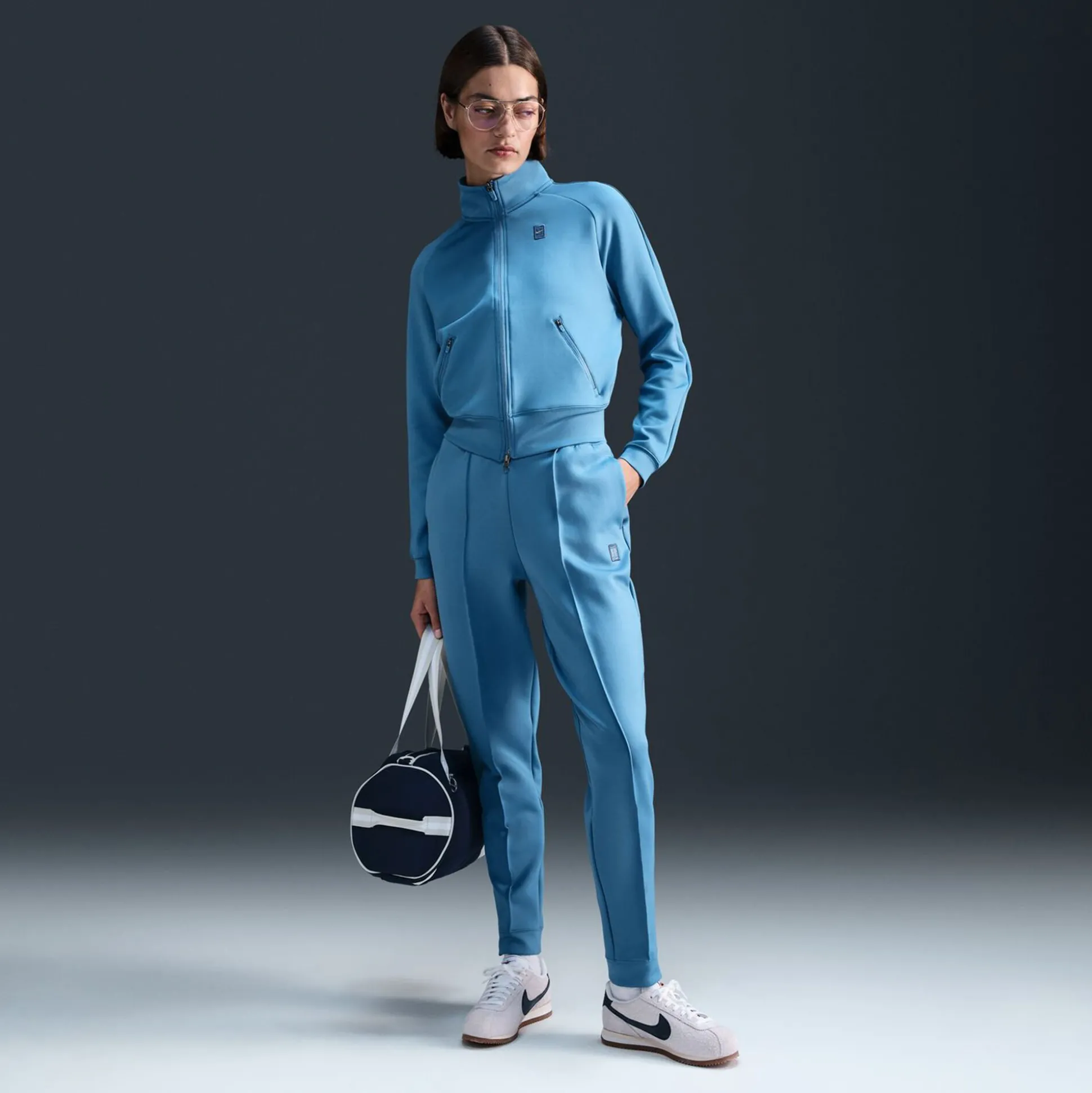 Outlet Court Dri-Fit Heritage Training Pants Women - Light Blue Pants
