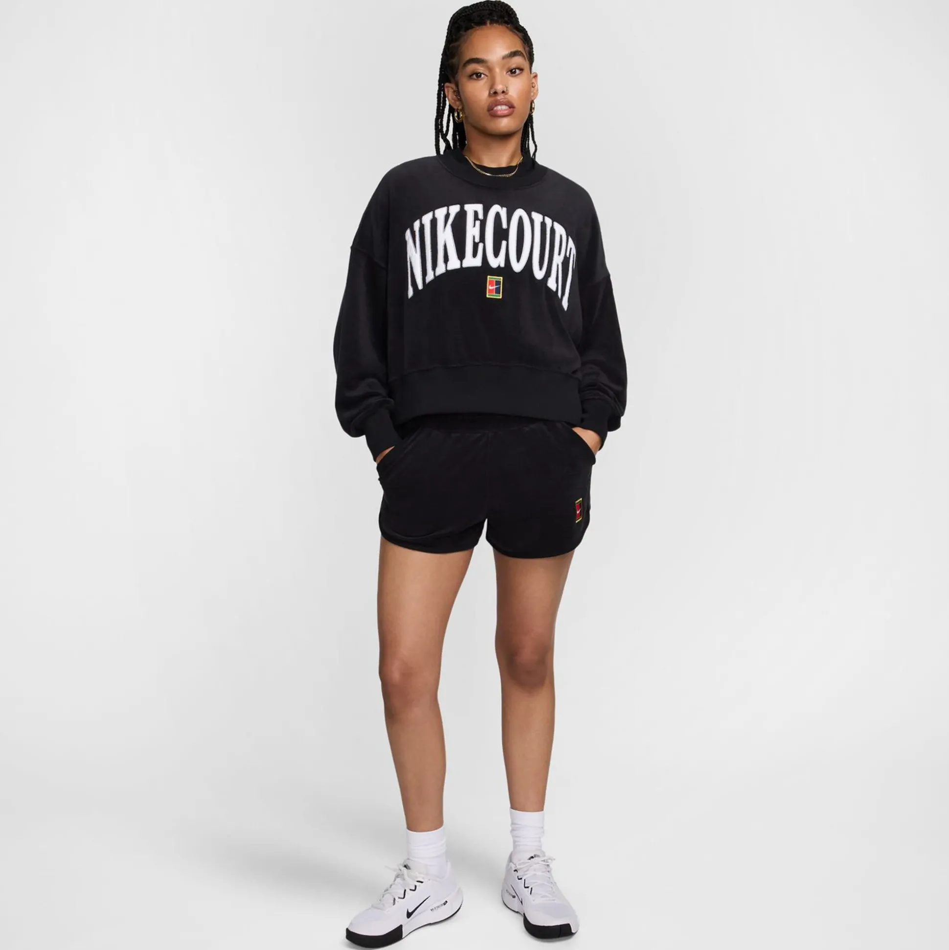 Best Court Heritage Fleece GFX Crew Hoody Women - Hoodies & Sweaters