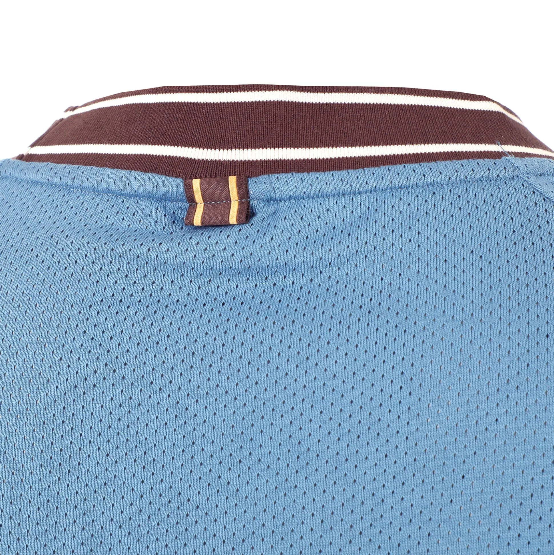 Discount Court Heritage T-Shirt Men - Light Blue, Brown Shirts