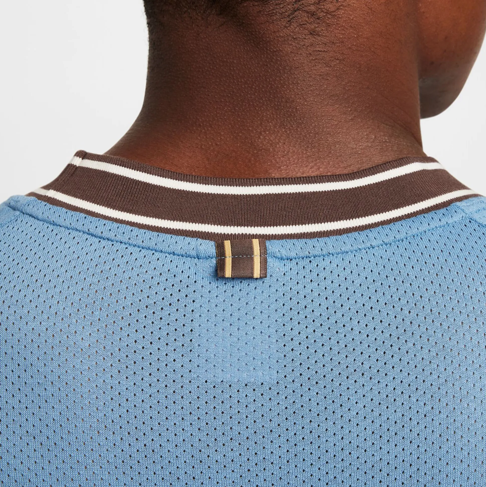 Discount Court Heritage T-Shirt Men - Light Blue, Brown Shirts