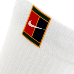 Shop Court Multiplier Cushioned Tennis Socks 2 Pack - White, Black Socks