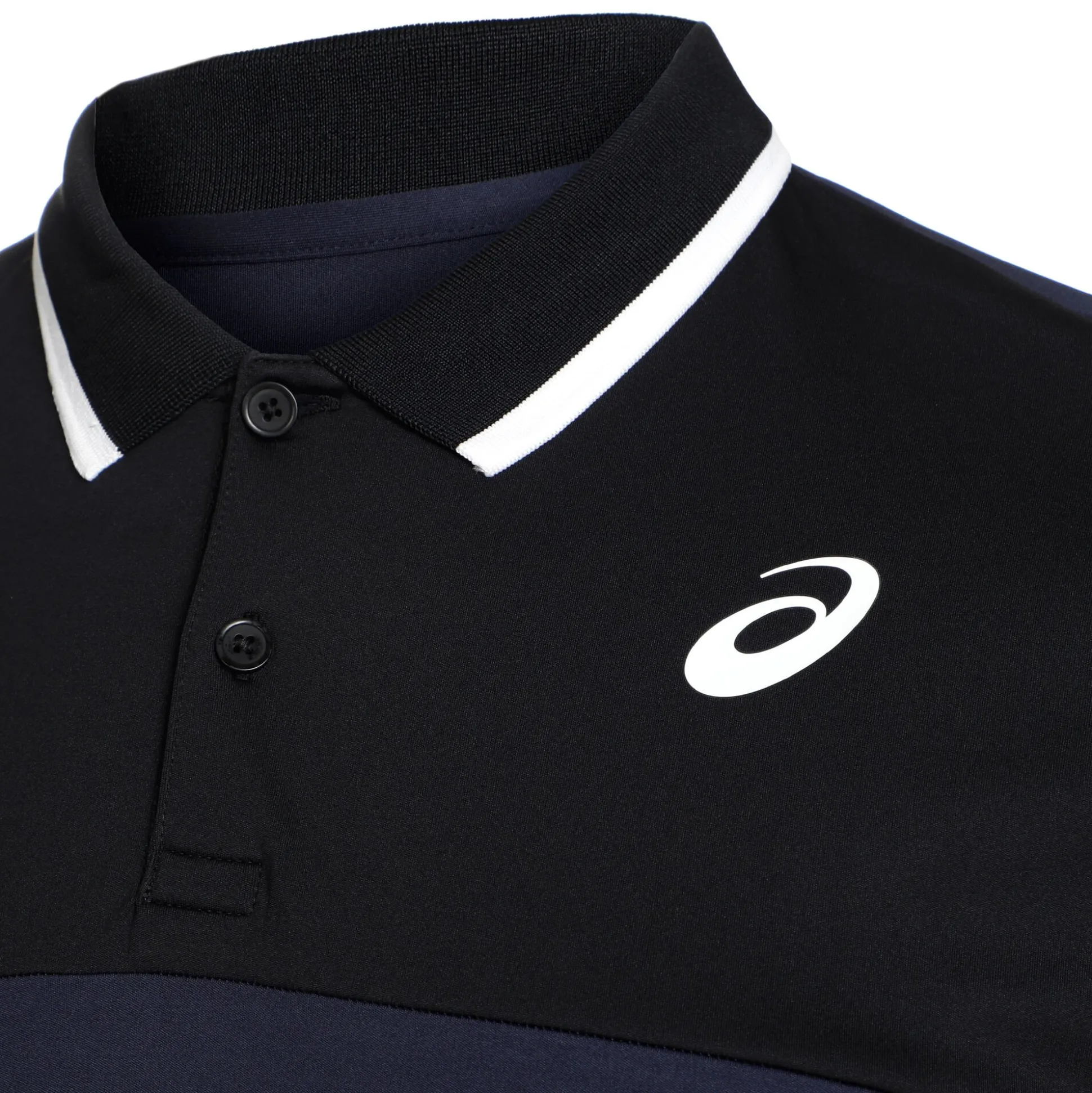 Flash Sale Court Polo Men - Dark Blue, Black Shirts