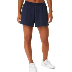 Online Court Shorts Women - Dark Blue, White Shorts