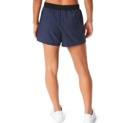 Online Court Shorts Women - Dark Blue, White Shorts
