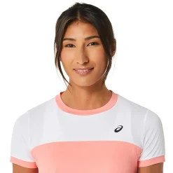 Shop Court T-Shirt Women - Pink, White Shirts