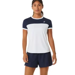 Store Court T-Shirt Women - White, Dark Blue Shirts