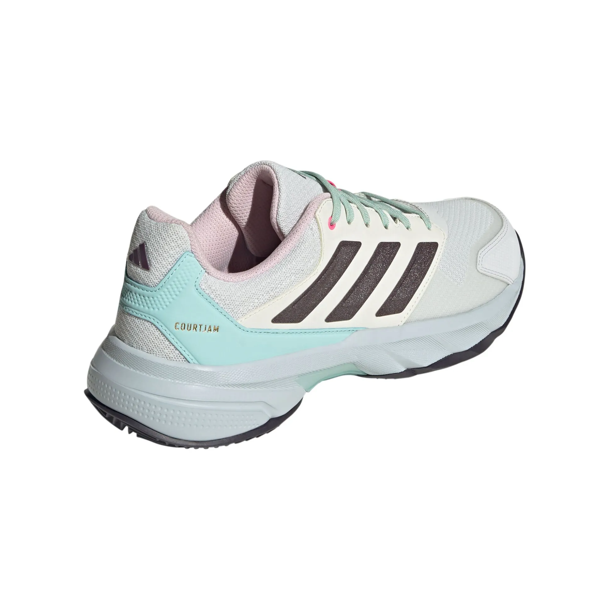 Online CourtJam Control 3 Clay Court Shoe Men - White, Grey Clay Court Shoes