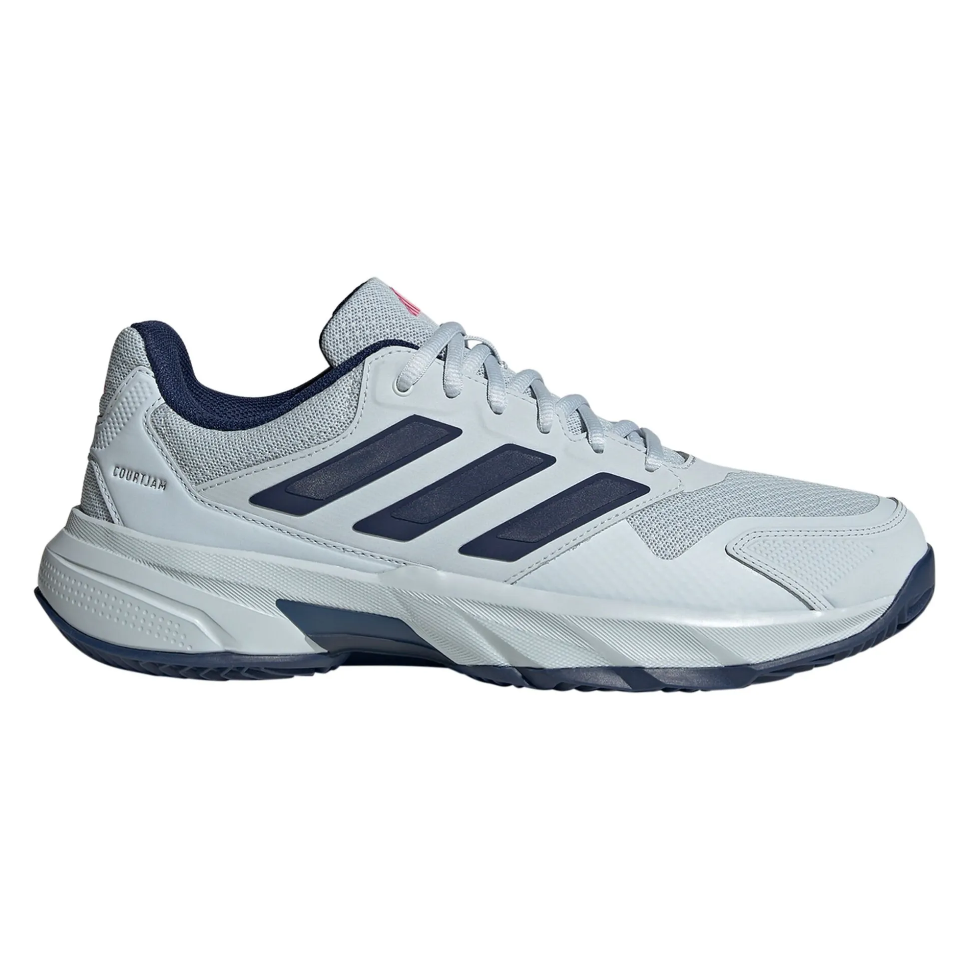 Flash Sale CourtJam Control 3 Clay Court Shoe Men - Lightgrey, Dark Blue Clay Court Shoes