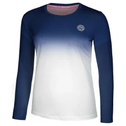 Store Crew Gradiant Long Sleeve Women - Dark Blue, White Shirts