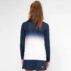 Cheap Crew Gradiant Long Sleeve Girls - Dark Blue, White Shirts