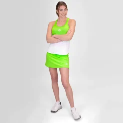 Outlet Crew Gradiant Tank Top Women - Neon Green, White Tops