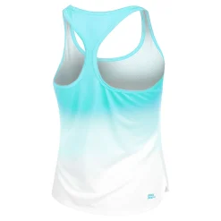 Best Sale Crew Gradiant Tank Top Women - Turquoise, White Tops