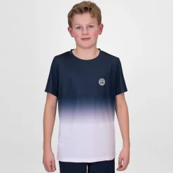 Clearance Crew Gradiant T-Shirt Boys - Dark Blue, White Shirts