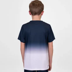 Clearance Crew Gradiant T-Shirt Boys - Dark Blue, White Shirts