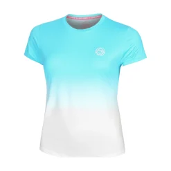 New Crew Gradiant T-Shirt Girls - Turquoise, White Shirts