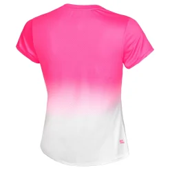 Fashion Crew Gradiant T-Shirt Women - Pink, White Shirts