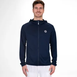 Hot Crew Hood Training Jacket Men - Dark Blue Jackets