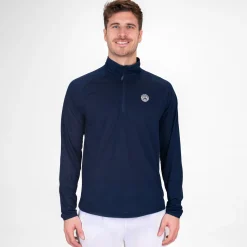 Best Sale Crew Long Sleeve Men - Dark Blue Shirts