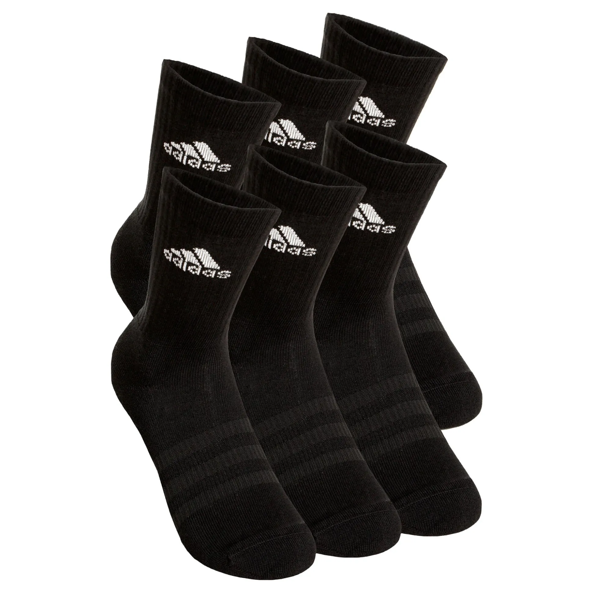 New Crew Sportswear Ankle Sports Socks 6 Pack - Black, White Socks