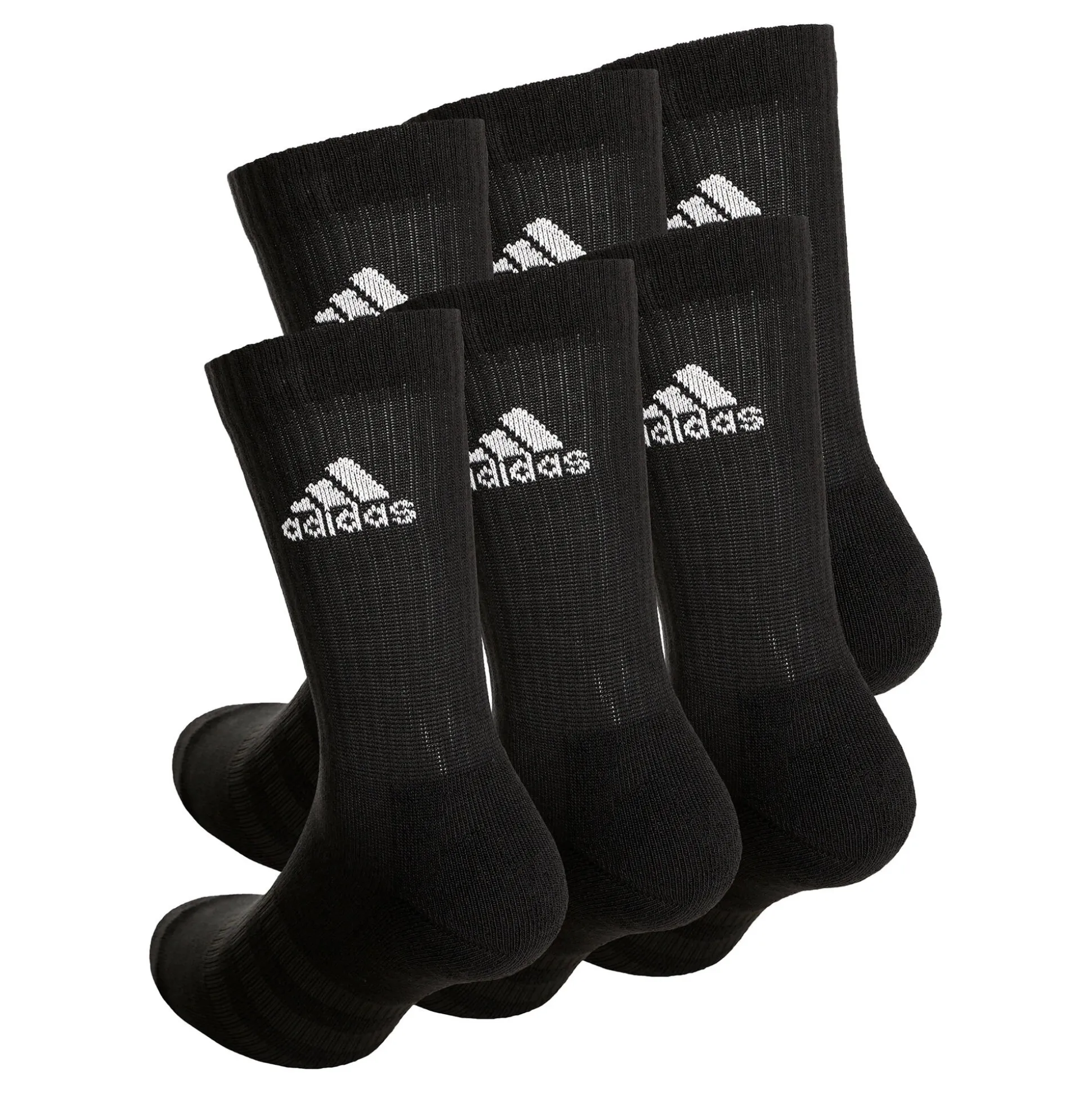 New Crew Sportswear Ankle Sports Socks 6 Pack - Black, White Socks